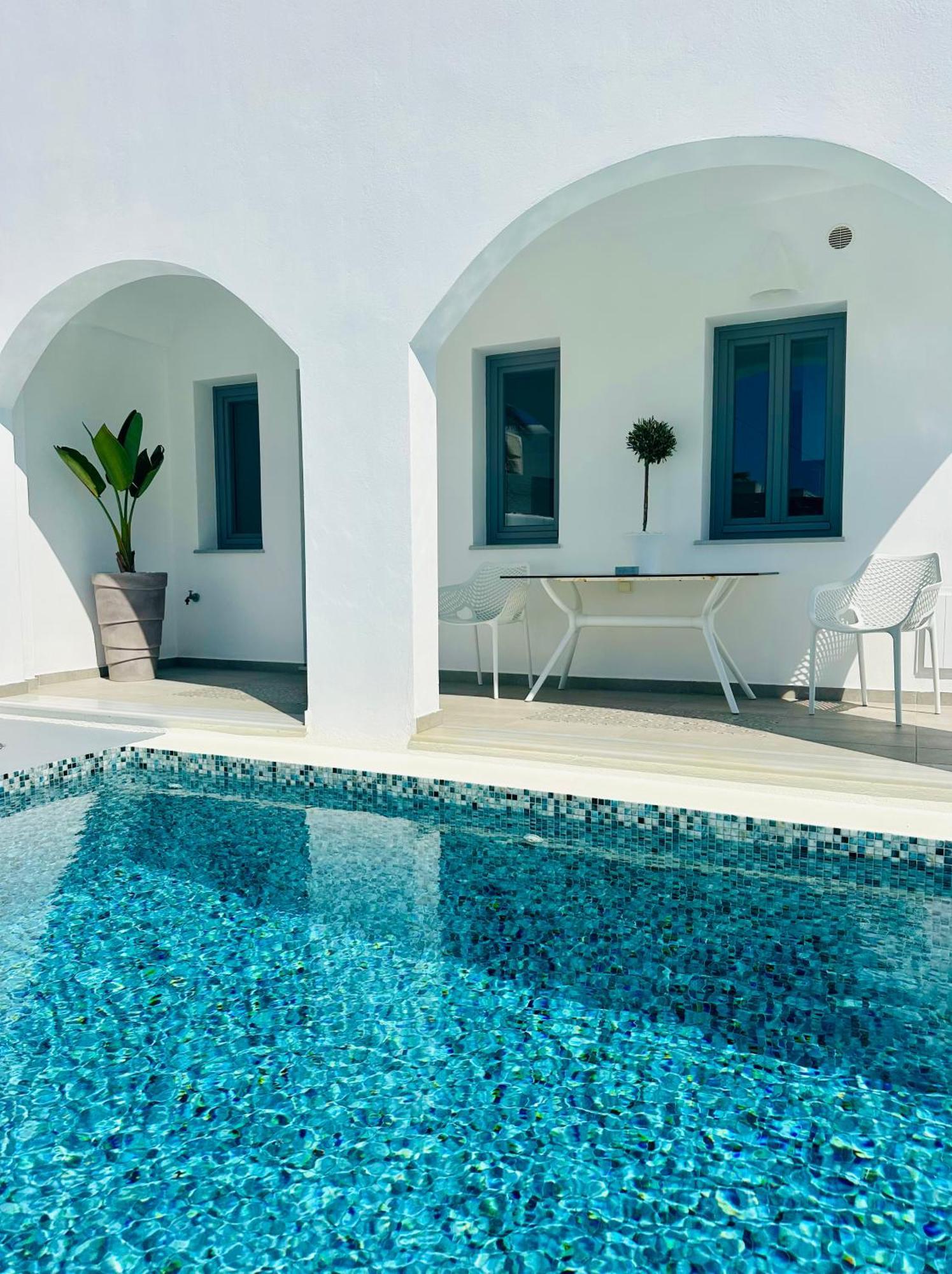 White Harmony Suites Megalochori  Bagian luar foto