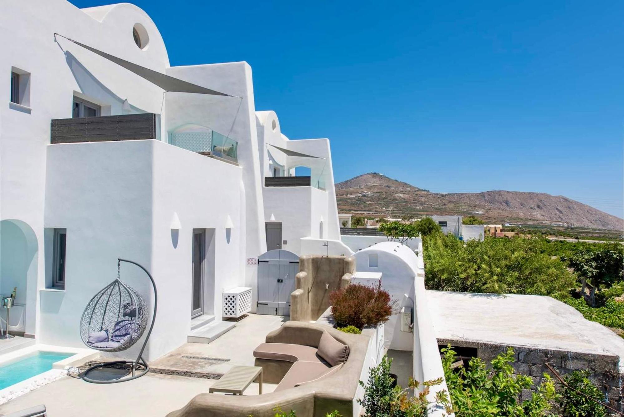 White Harmony Suites Megalochori  Bagian luar foto